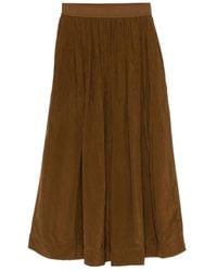 Uma Wang - Elastic Waist Midi Skirt - Lyst
