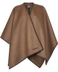 Max Mara - Colomba Belted Cape - Lyst