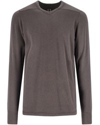 Rick Owens - Long-Sleeved Crewneck Jumper - Lyst