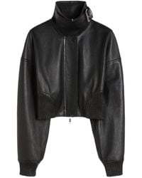 Sportmax - Spxossido High Neck Cropped Jacket - Lyst