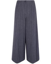 Paul Smith - Wide Leg Pants - Lyst