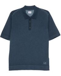 C.P. Company - Short Sleeve Polo Shirt - Lyst