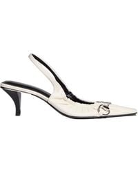 Gucci - Vittoria Slingback Pump With Elastic - Lyst