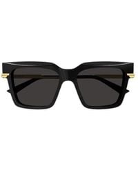 Bottega Veneta - Eyewear Geometric Frame Sunglasses - Lyst