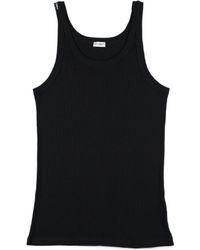 Dolce & Gabbana - Sleeveless Ribbed Tank Top - Lyst