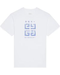 Givenchy - 4G Stars Slim Fit T-Shirt - Lyst