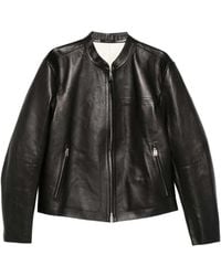 Tom Ford - Long-Sleeved Leather Jacket - Lyst