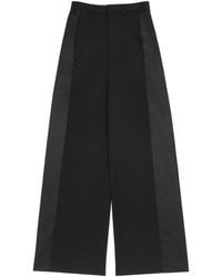 MM6 by Maison Margiela - Wide-Leg Trousers - Lyst