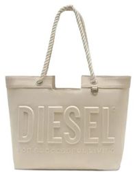 DIESEL - Dsl 3 D Shopper Logo Tote Bag - Lyst