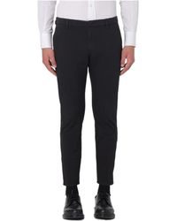 Dondup - Logo Casual Trousers - Lyst