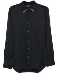 Emporio Armani - Cotton Shirt - Lyst