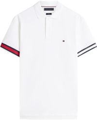 Tommy Hilfiger - Logo Short Sleeve Polo Shirt - Lyst