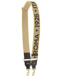 Fendi - Rope-Coloured Fabric Shoulder Strap - Lyst