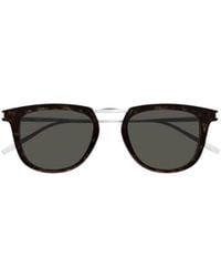 Saint Laurent - Eyewear Square Frame Sunglasses - Lyst