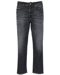 Dondup - Straight-Leg Cropped Jeans - Lyst