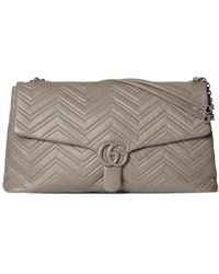 Gucci - Gg Marmont Maxi Shoulder Bag - Lyst