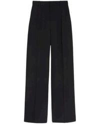 Phoebe Philo - Wool High-Waisted Slim-Fit Trousers - Lyst