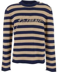 Balmain - Stripes Sweater - Lyst