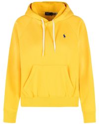 Polo Ralph Lauren - Polo Pony Embroidered Drawstring Hoodie - Lyst