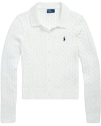 Polo Ralph Lauren - Pony Embroidered Cardigan - Lyst