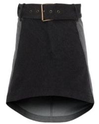 JW Anderson - Panelled Mini Denim Skirt - Lyst