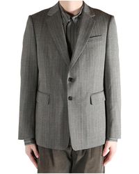Dries Van Noten - Single Breasted Striped Jacket - Lyst