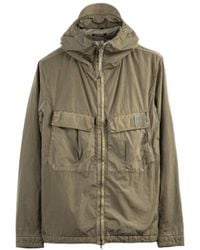 C.P. Company - Hooded Flap-Pockets Lightweight Jacket - Lyst