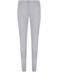 Emporio Armani - Logo Details Jeans - Lyst
