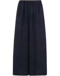 Comme des Garçons - Comme Des Garçons Elasticated Waistband Wide Leg Pants - Lyst