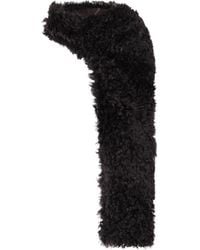 Nour Hammour - Shearling Scarf - Lyst