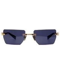 Balmain - Logo Sunglasses - Lyst