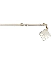 Tory Burch - Crocodile Pattern Thin Belt - Lyst