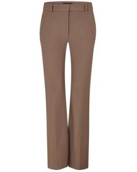 JOSEPH - Tafira Gabardine Stretch Trousers - Lyst