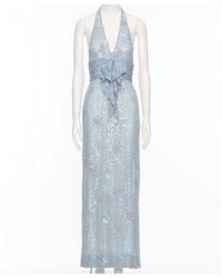 Valentino - Halter Neck Dress - Lyst