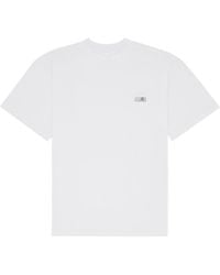 MM6 by Maison Margiela - Logo-Patch Cotton T-Shirt - Lyst