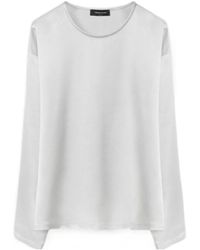 Fabiana Filippi - Silk Satin Blouse - Lyst