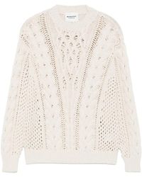 Isabel Marant - Isabel Marant Étoile Lenza Crew Neck Sweater - Lyst