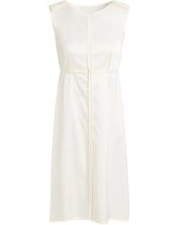 MM6 by Maison Margiela - Solid Color Sleeveless Bodycon Dress - Lyst