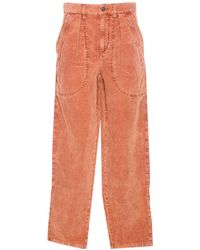 Isabel Marant - Isabel Marant Étoile Onyta Straight Leg Trousers - Lyst