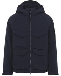C.P. Company - Cp Company Shell Padded Hooded Lens Jacket - Lyst