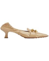 Bottega Veneta - Patent Leather Pointed High Heels - Lyst