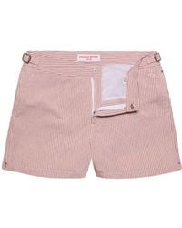 Orlebar Brown - Setter Seersucker Stripe Swim Shorts - Lyst