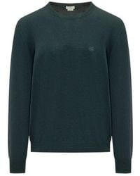 Etro - Logo Embroidered Knitted Jumper - Lyst