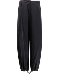Alysi - Drawstring Hem Cargo Pants - Lyst