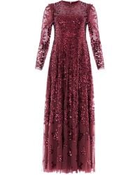 Needle & Thread - Rosanna Sequin-Embellishment Midi Dress - Lyst