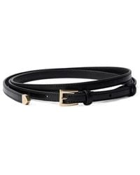 Prada - Slim Buckle Belt - Lyst