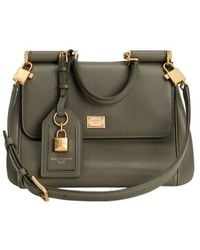 Dolce & Gabbana - My Sicily Logo Plaque Handbag - Lyst