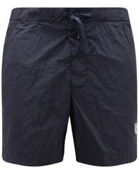 Stone Island - Slim-Fit Swim Shorts With Pockets - Lyst