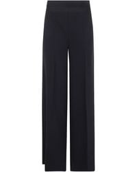 Twinset - Logo-Plaque Trousers - Lyst
