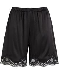 Dolce & Gabbana - Satin Solid-Color Pajama Pants - Lyst